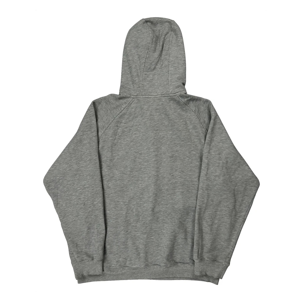Adidas Hoodie - XL Grey Cotton Blend - Image 2
