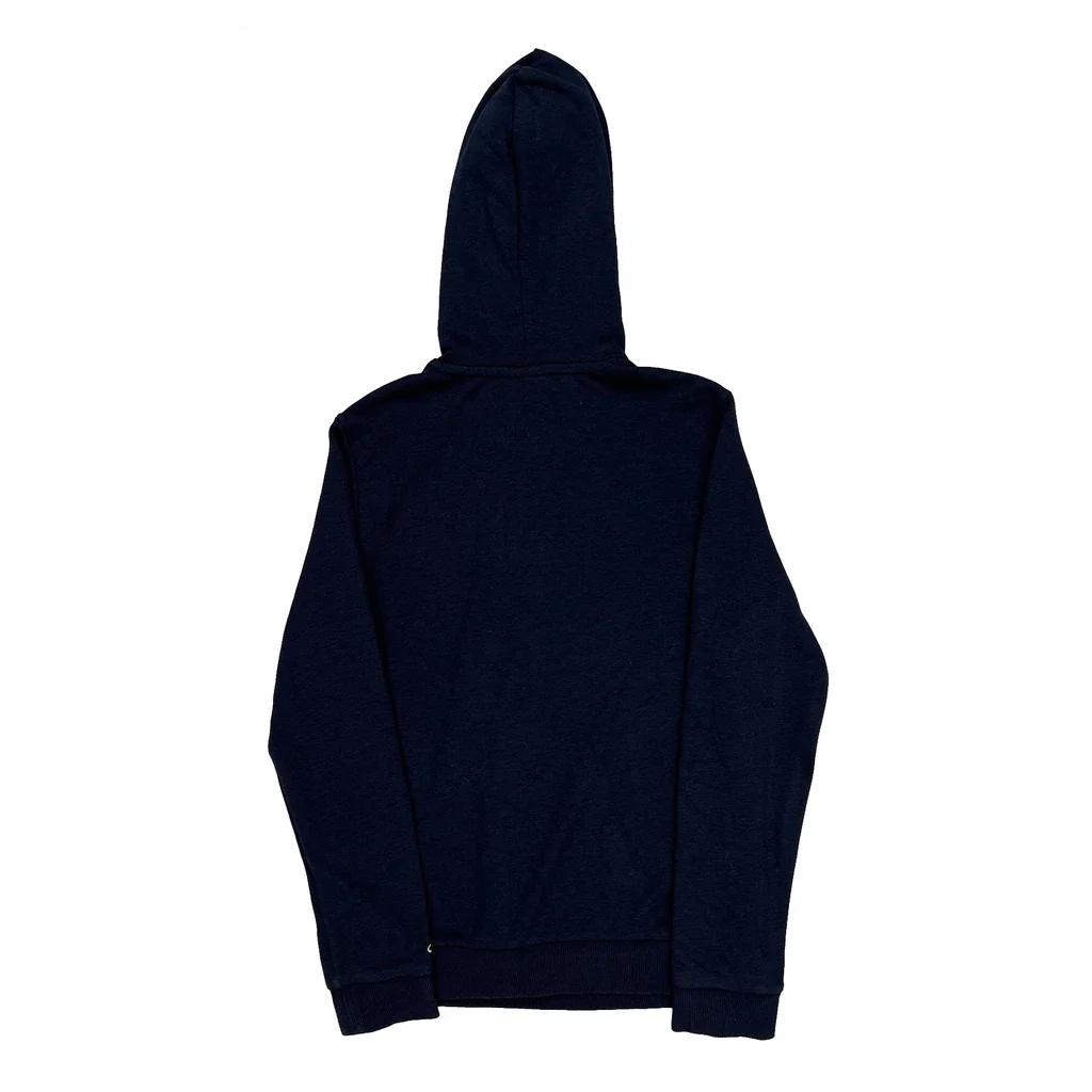 Adidas Hoodie - XS Navy Cotton Blend - Image 2