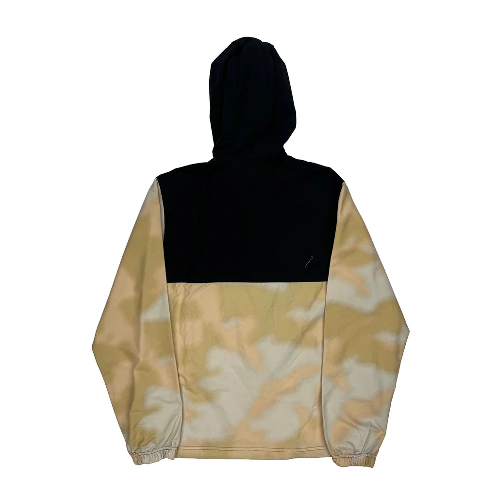 Adidas Tie-Dye Jacket - Small Beige Polyester - Image 2