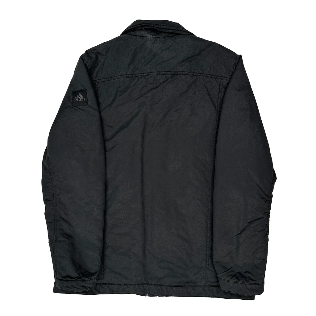 Adidas Jacket - Large Black Polyester - Image 2