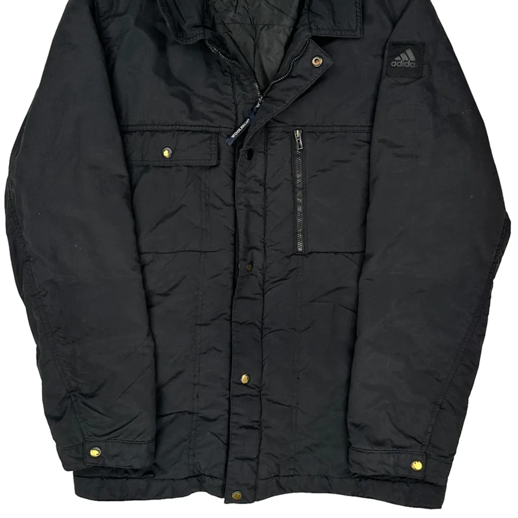 Adidas Jacket - Large Black Polyester - Image 4