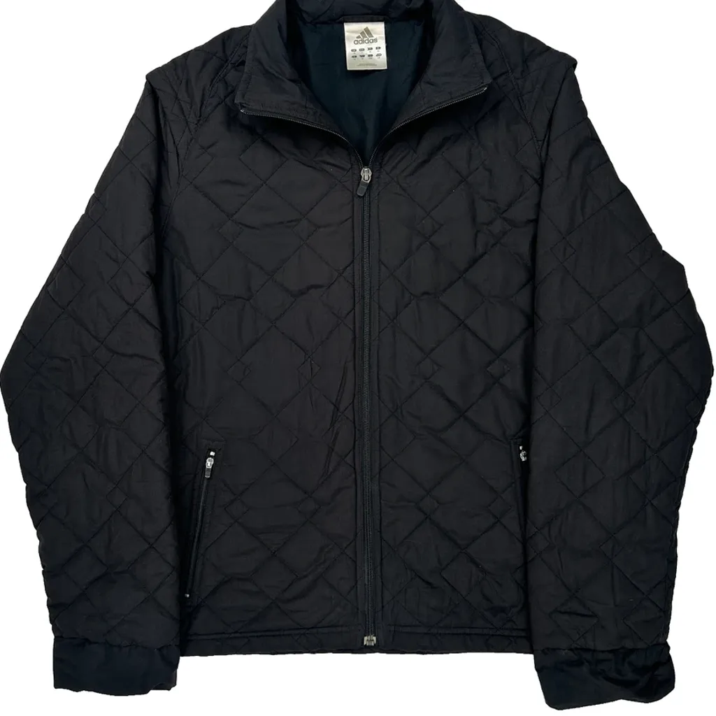 Adidas Jacket - Large Black Polyester - Image 4