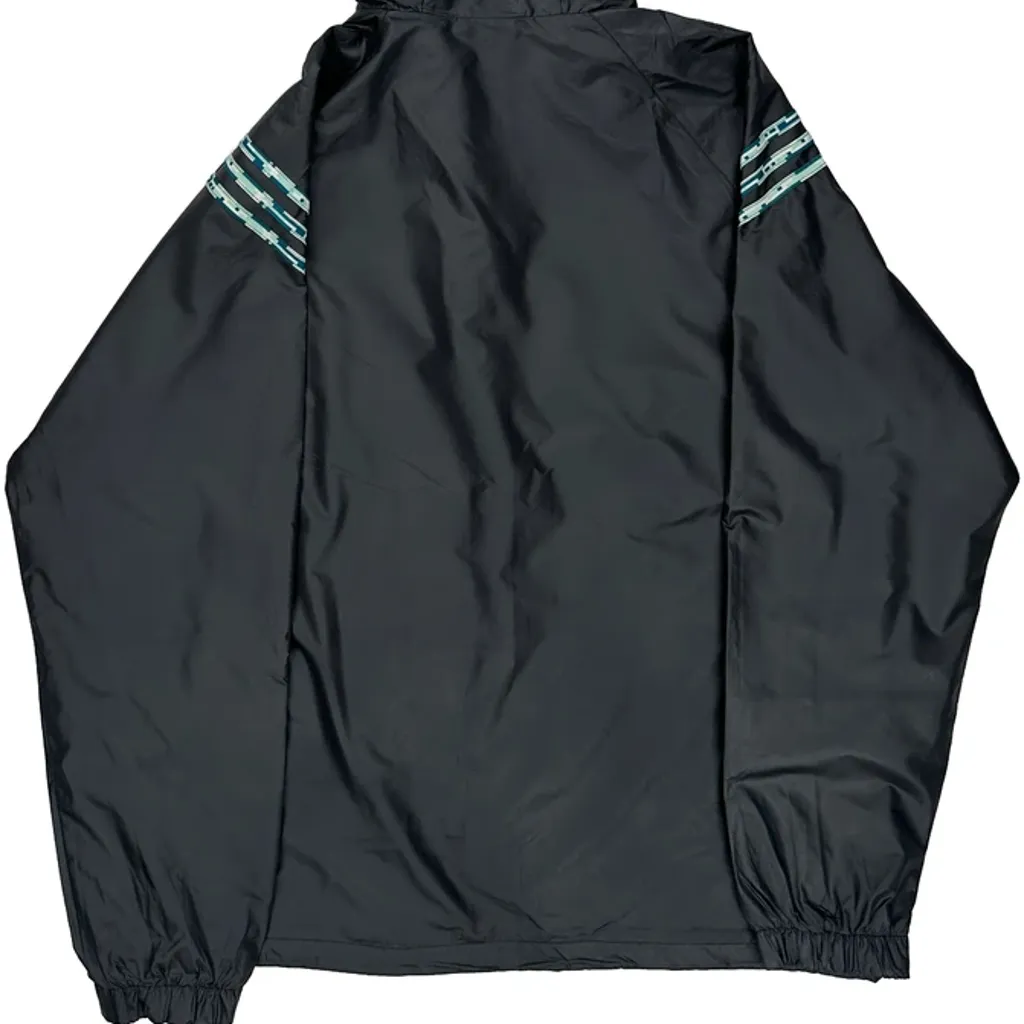 Adidas Jacket - Large Black Polyester - Image 6