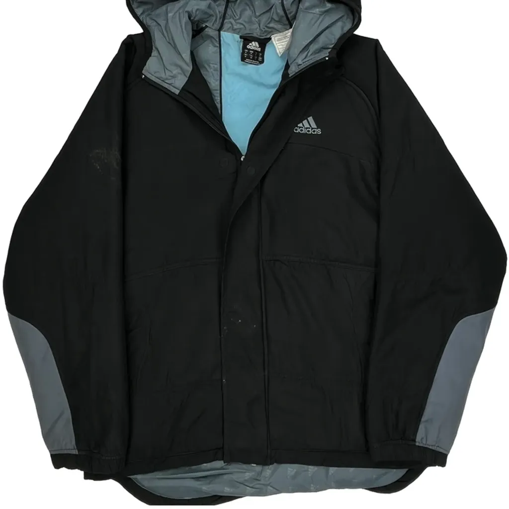 Adidas Jacket - Medium Black Polyester - Image 4