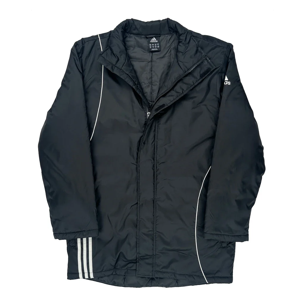 Adidas Jacket - Small Black Polyester