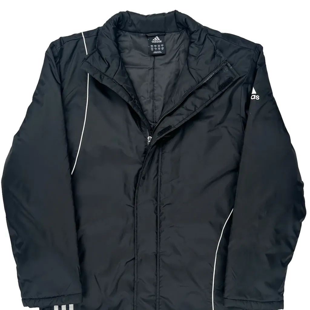 Adidas Jacket - Small Black Polyester - Image 5