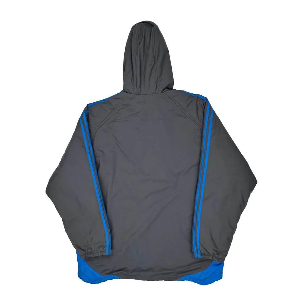 Adidas Jacket - Large Blue Nylon - Image 2