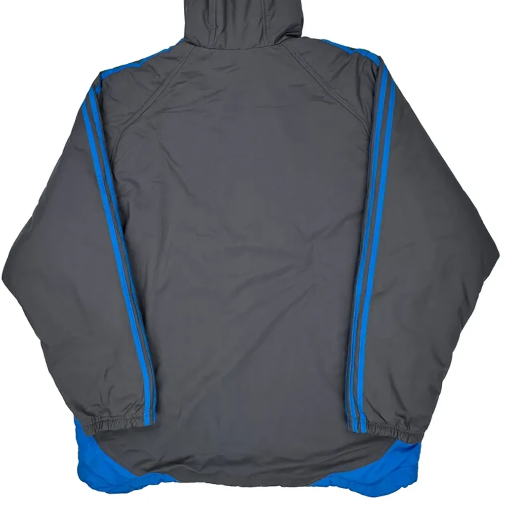 Adidas Jacket - Large Blue Nylon - Image 8