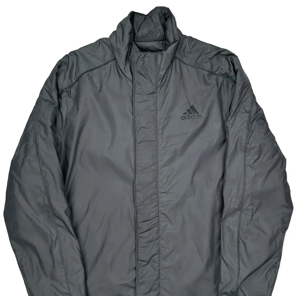 Adidas Jacket - Medium Gray Polyester - Image 5