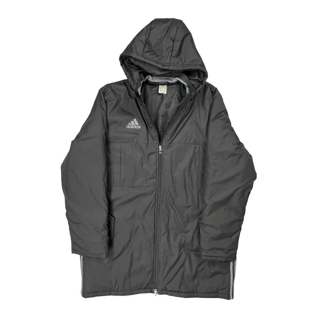 Adidas Jacket - XL Gray Polyester