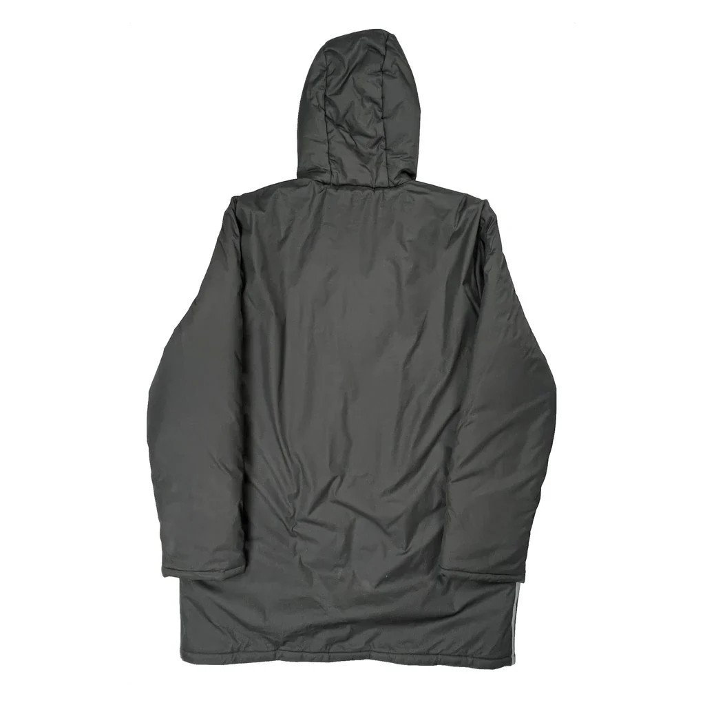 Adidas Jacket - XL Gray Polyester - Image 2