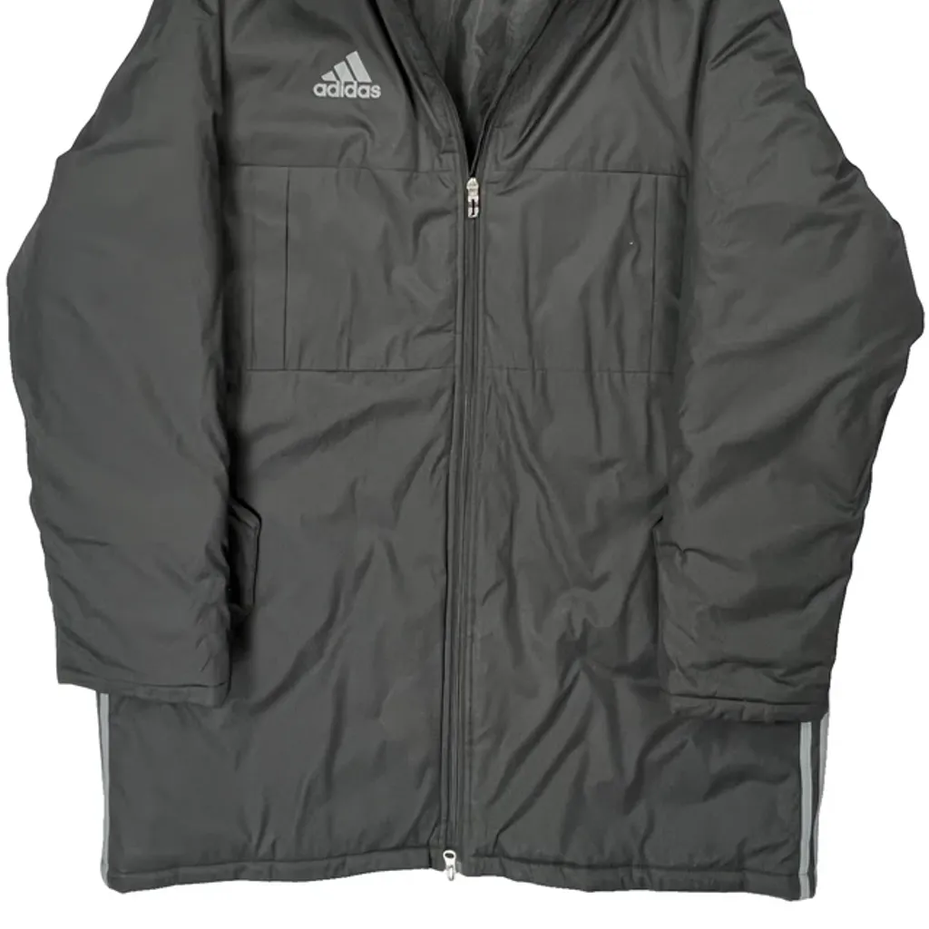 Adidas Jacket - XL Gray Polyester - Image 4