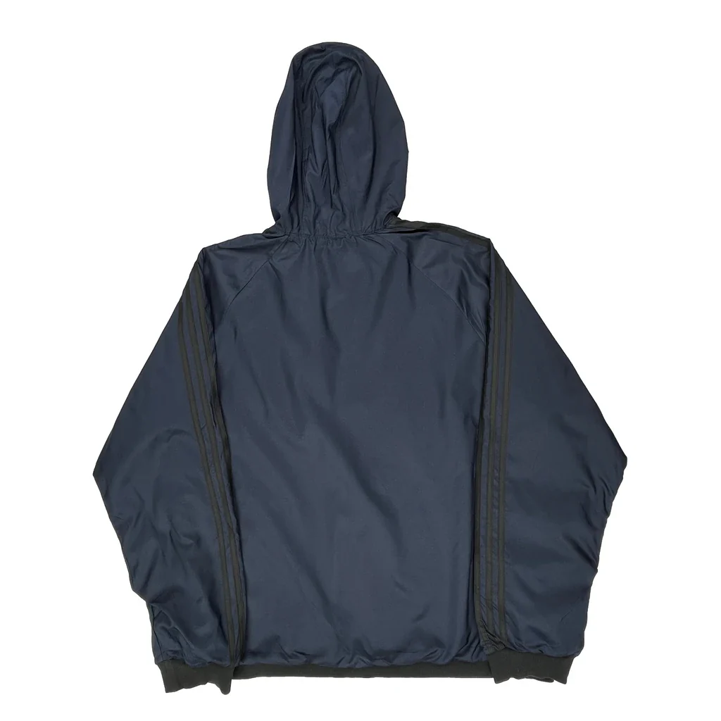 Adidas Jacket - 2XL Navy Polyester - Image 2
