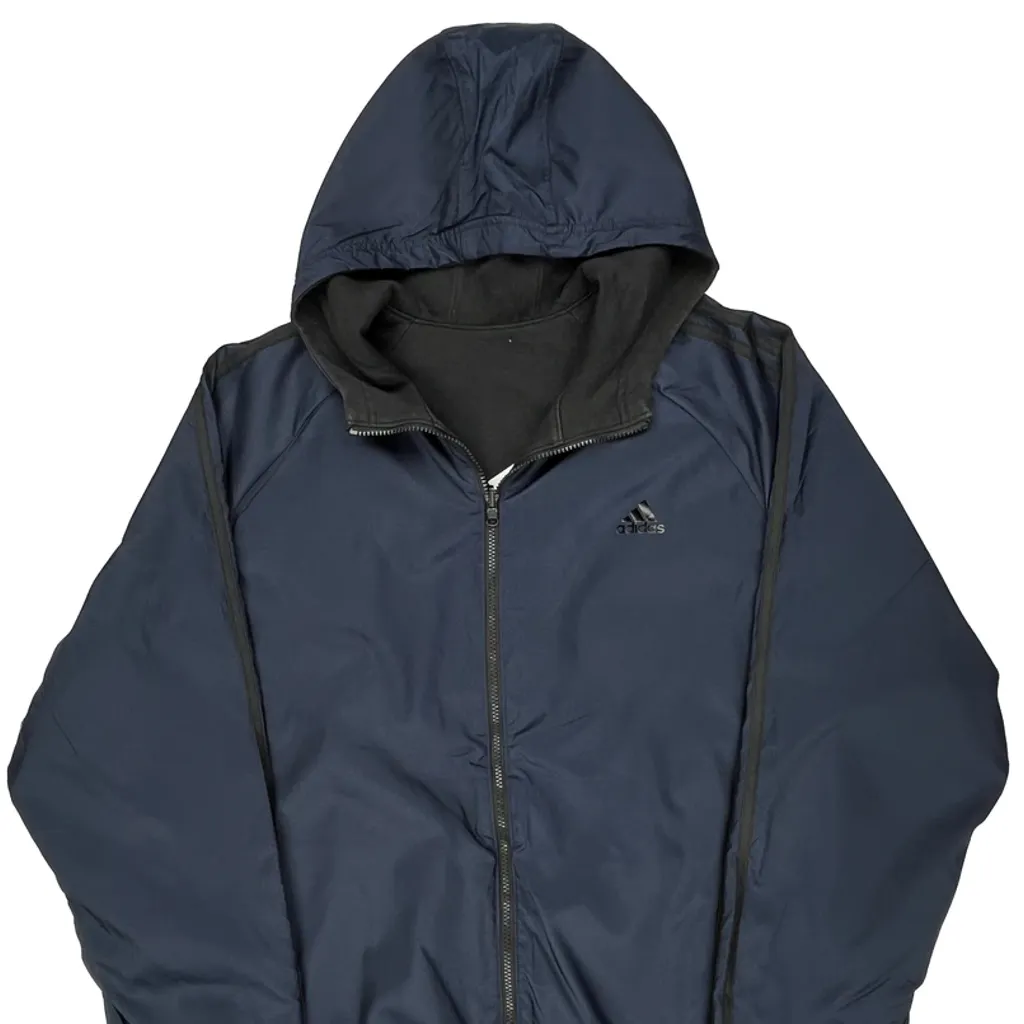 Adidas Jacket - 2XL Navy Polyester - Image 5