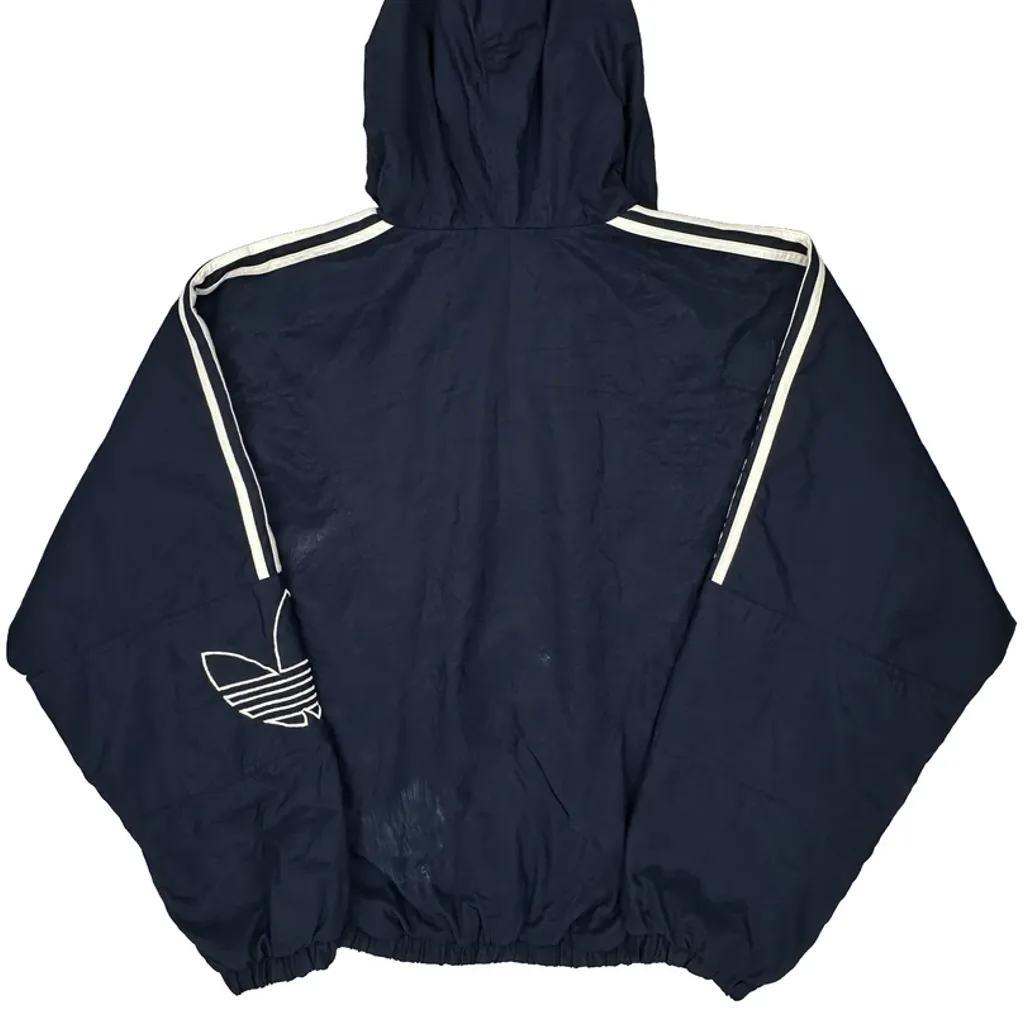 Adidas Jacket - 2XL Navy Polyester - Image 6