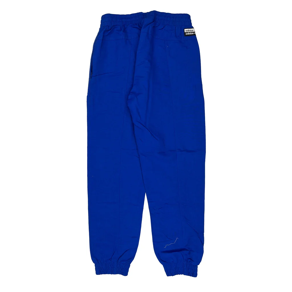 Adidas Striped Joggers - Small Blue Polyester
