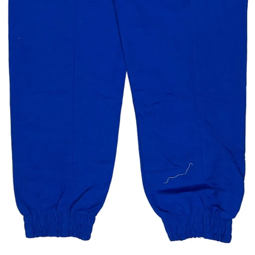 Adidas Striped Joggers - Small Blue Polyester - Image 5