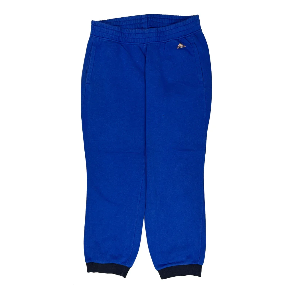 Adidas Joggers - Large Blue Cotton - Image 2