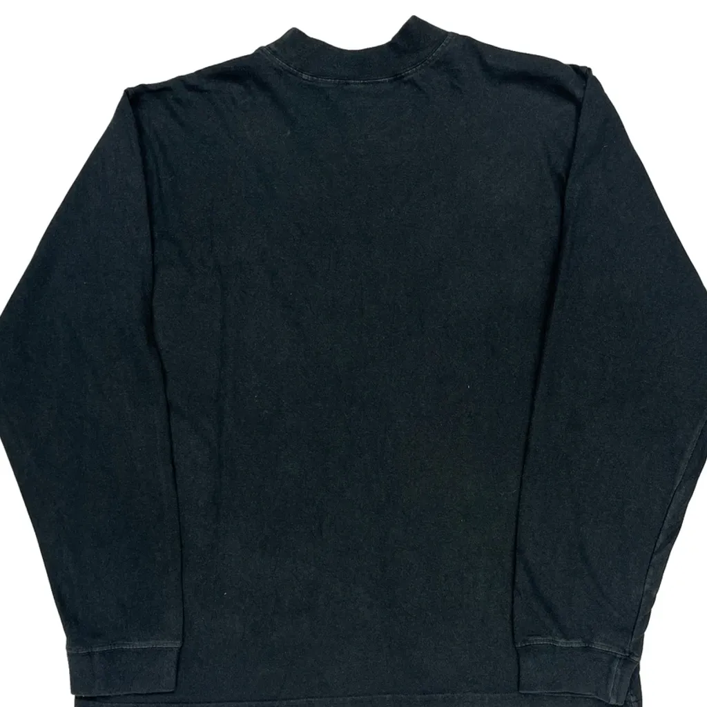Adidas Long Sleeve T-Shirt - Medium Black Cotton - Image 7
