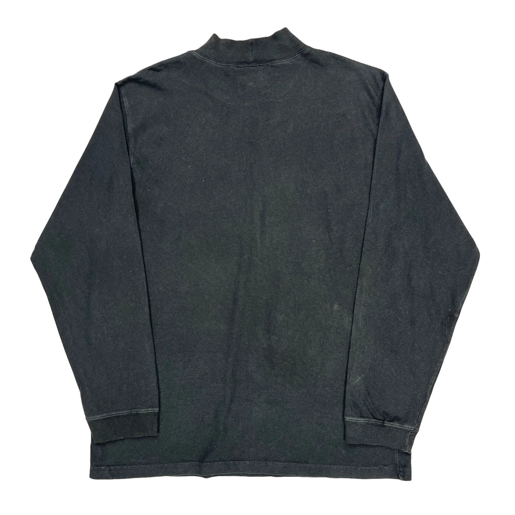 Adidas Long Sleeve T-Shirt - XL Black Cotton - Image 2