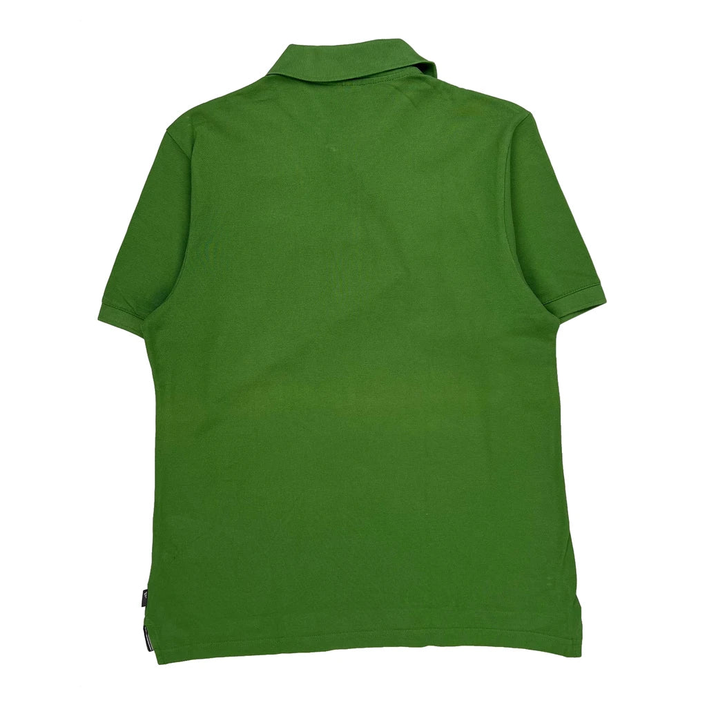 Adidas Polo Shirt - Medium Green Cotton - Image 2