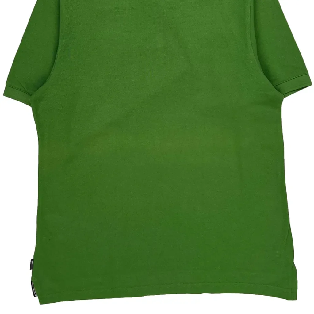 Adidas Polo Shirt - Medium Green Cotton - Image 6