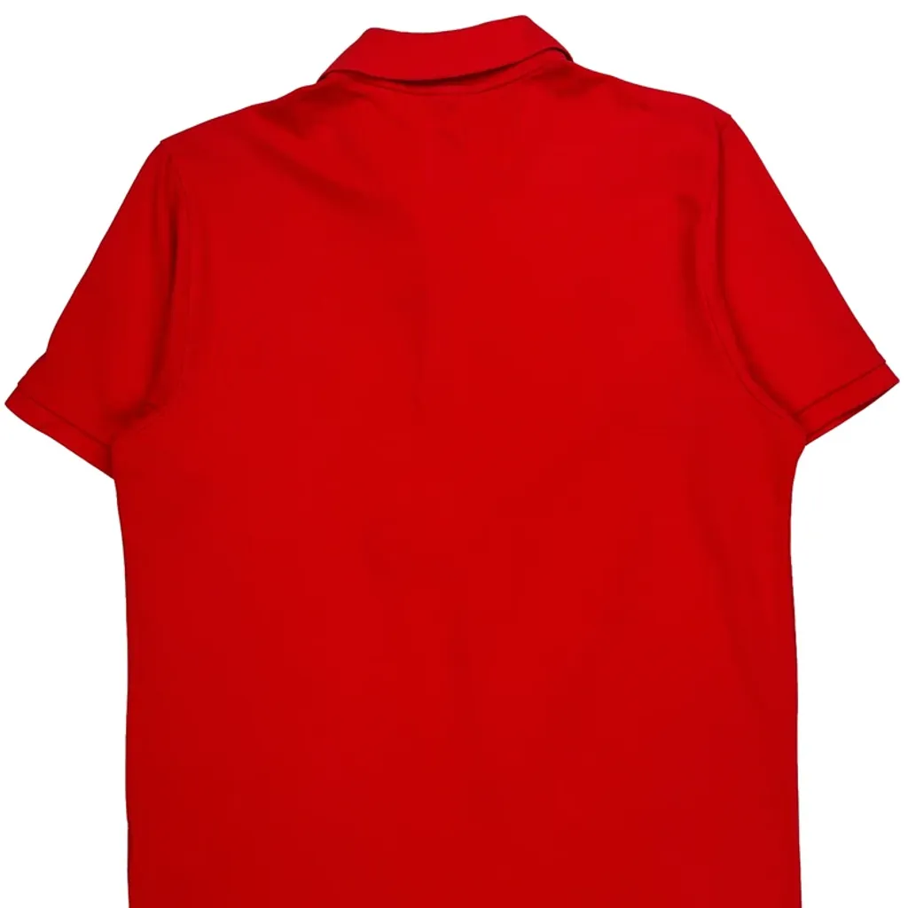 Adidas Polo Shirt - XL Red Polyester - Image 7