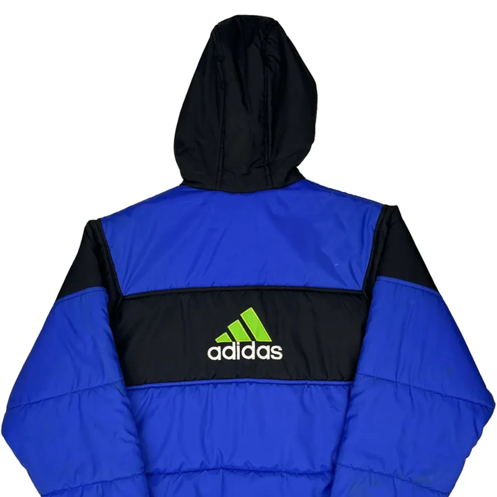 Adidas Puffer - XL Blue Polyester - Image 6