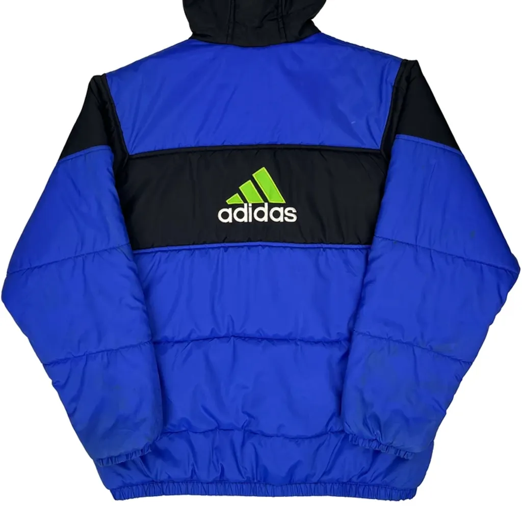 Adidas Puffer - XL Blue Polyester - Image 7
