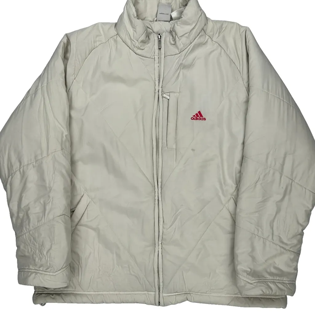 Adidas Puffer - XL Cream Polyester - Image 5