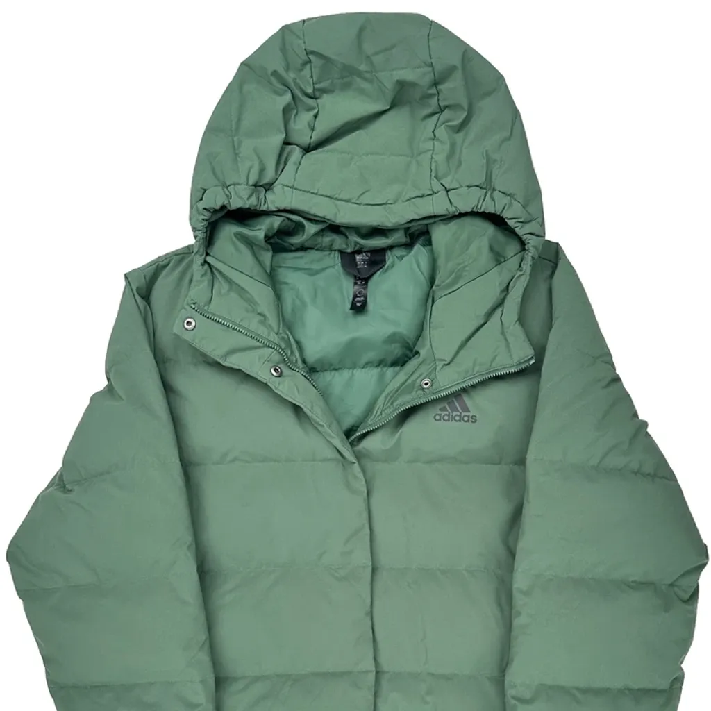 Adidas Puffer - Large Green Polyester - Image 4