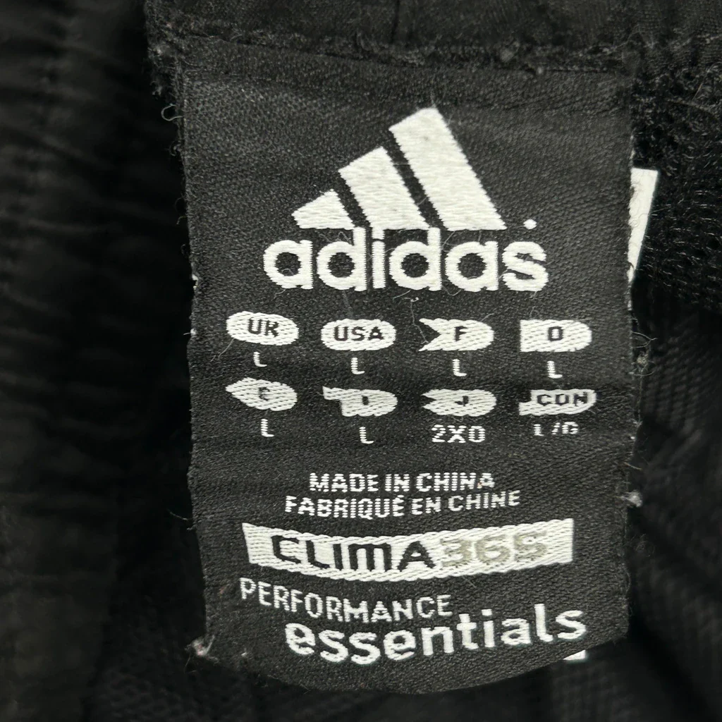 Adidas Sport Shorts - Large Black Polyester - Image 3