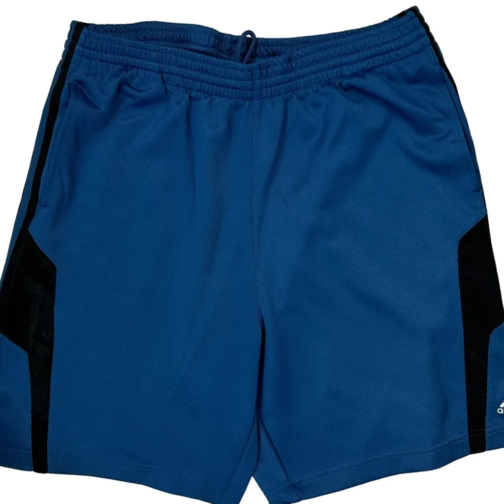 Adidas Sport Shorts - Large Blue Polyester - Image 5