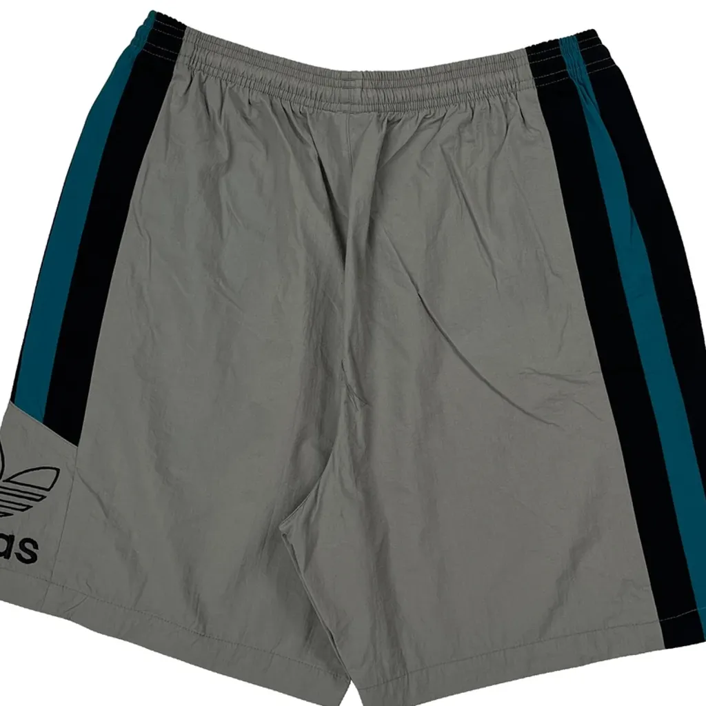 Adidas Sport Shorts - Medium Grey Polyester - Image 7