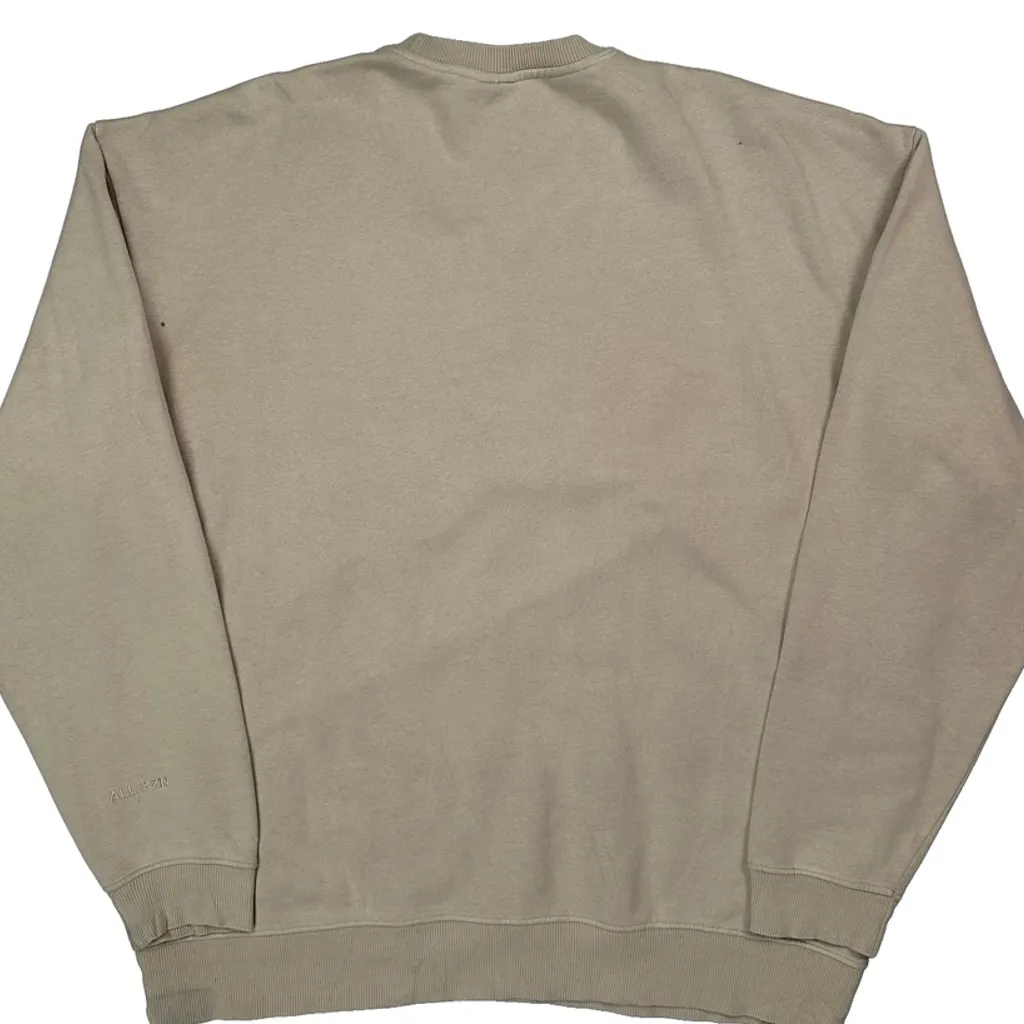 Adidas Sweatshirt - Large Beige Cotton - Image 7