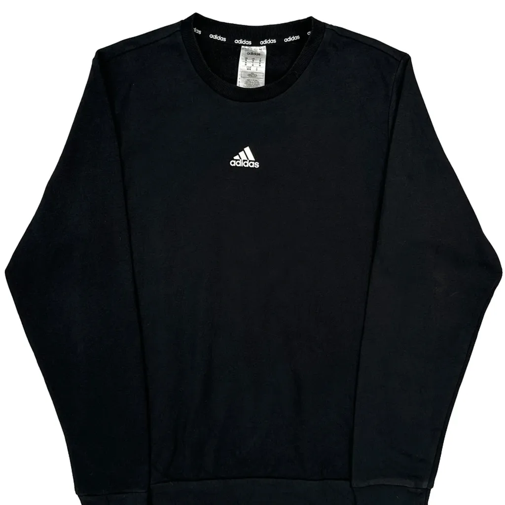 Adidas Sweatshirt - Medium Black Cotton - Image 4