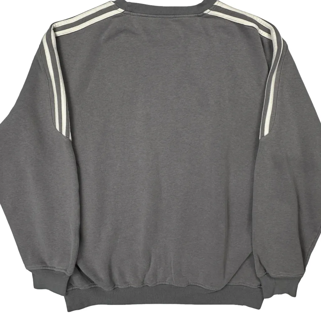 Adidas Sweatshirt - XL Gray Cotton - Image 8