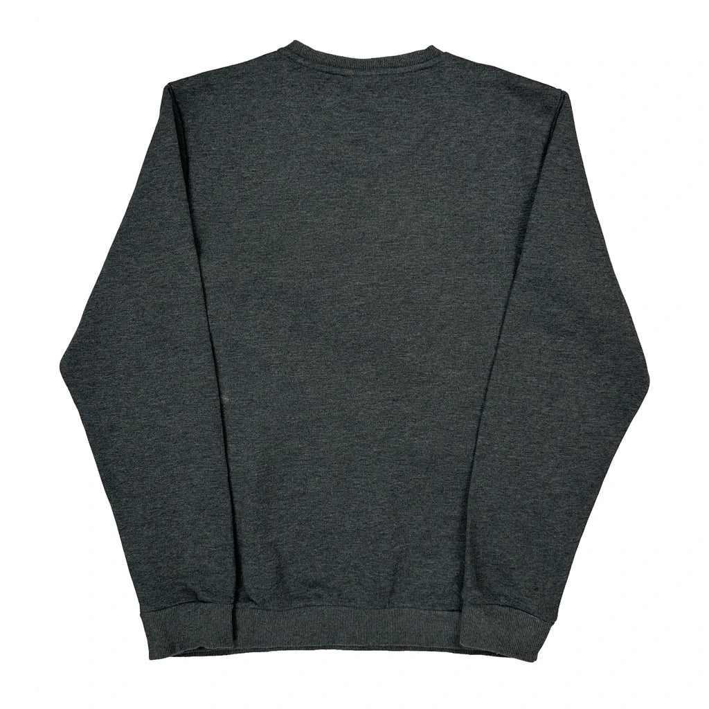 Adidas Sweatshirt - Medium Grey Cotton Blend - Image 2