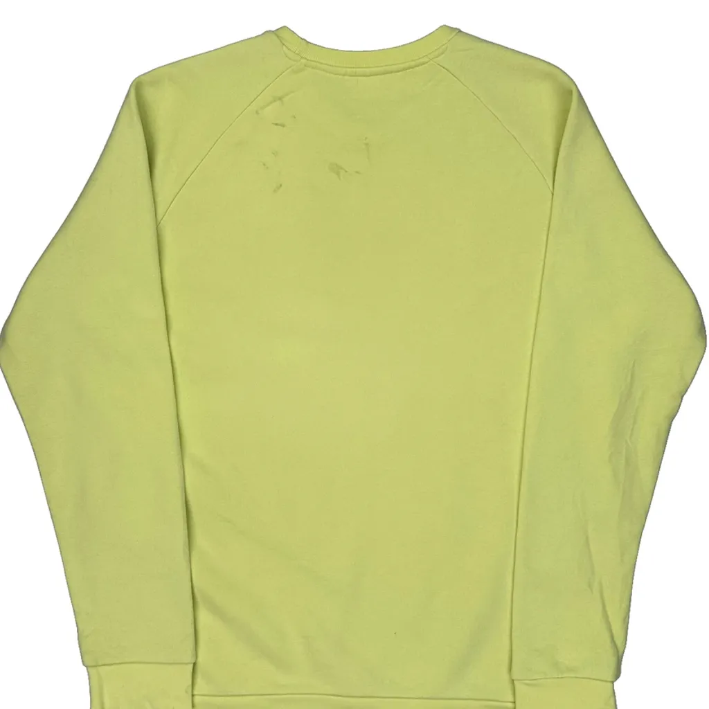 Adidas Sweatshirt - Large Yellow Cotton - Image 6