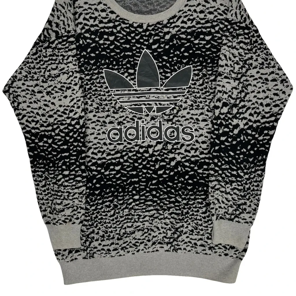 Adidas Sweatshirt - Small Black Cotton - Image 4