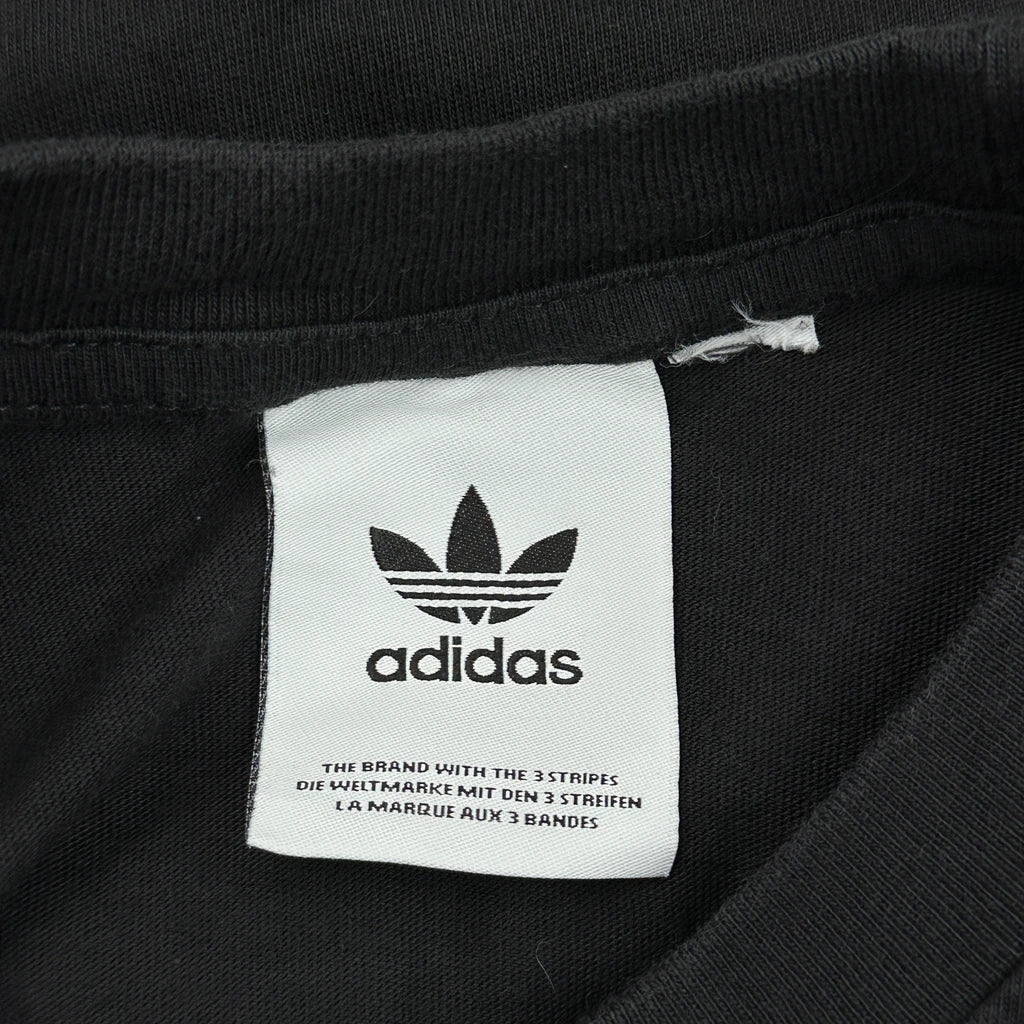 Adidas T-Shirt - Medium Black Cotton - Image 4