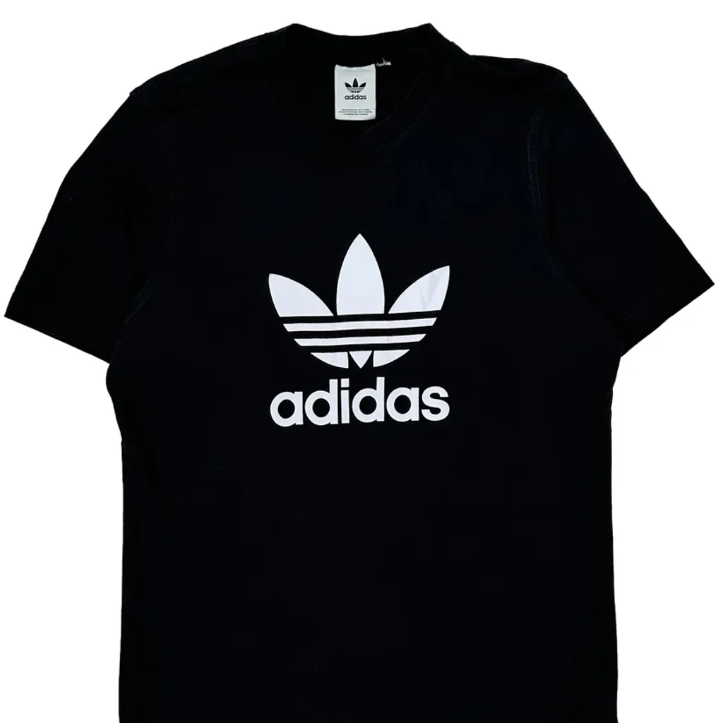 Adidas T-Shirt - Medium Black Cotton - Image 6