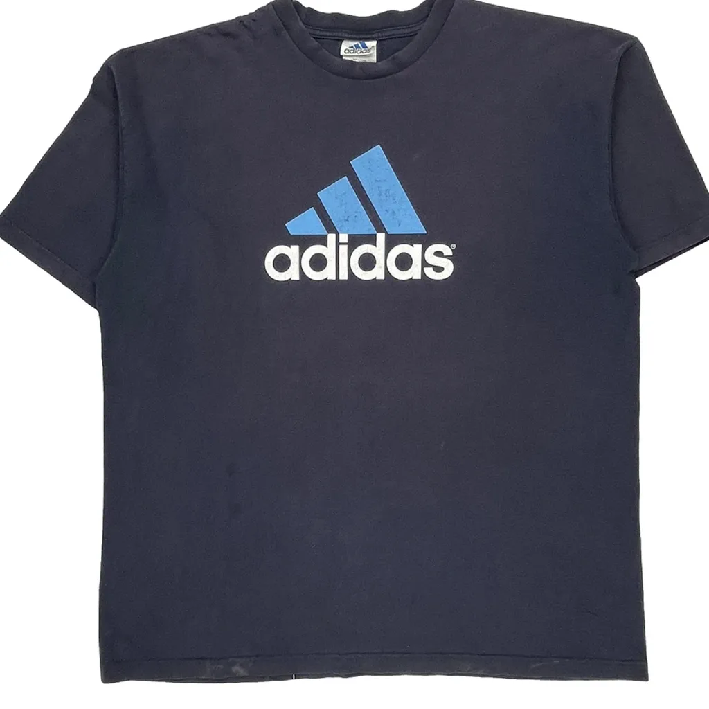 Adidas T-Shirt - 2XL Black Cotton - Image 4
