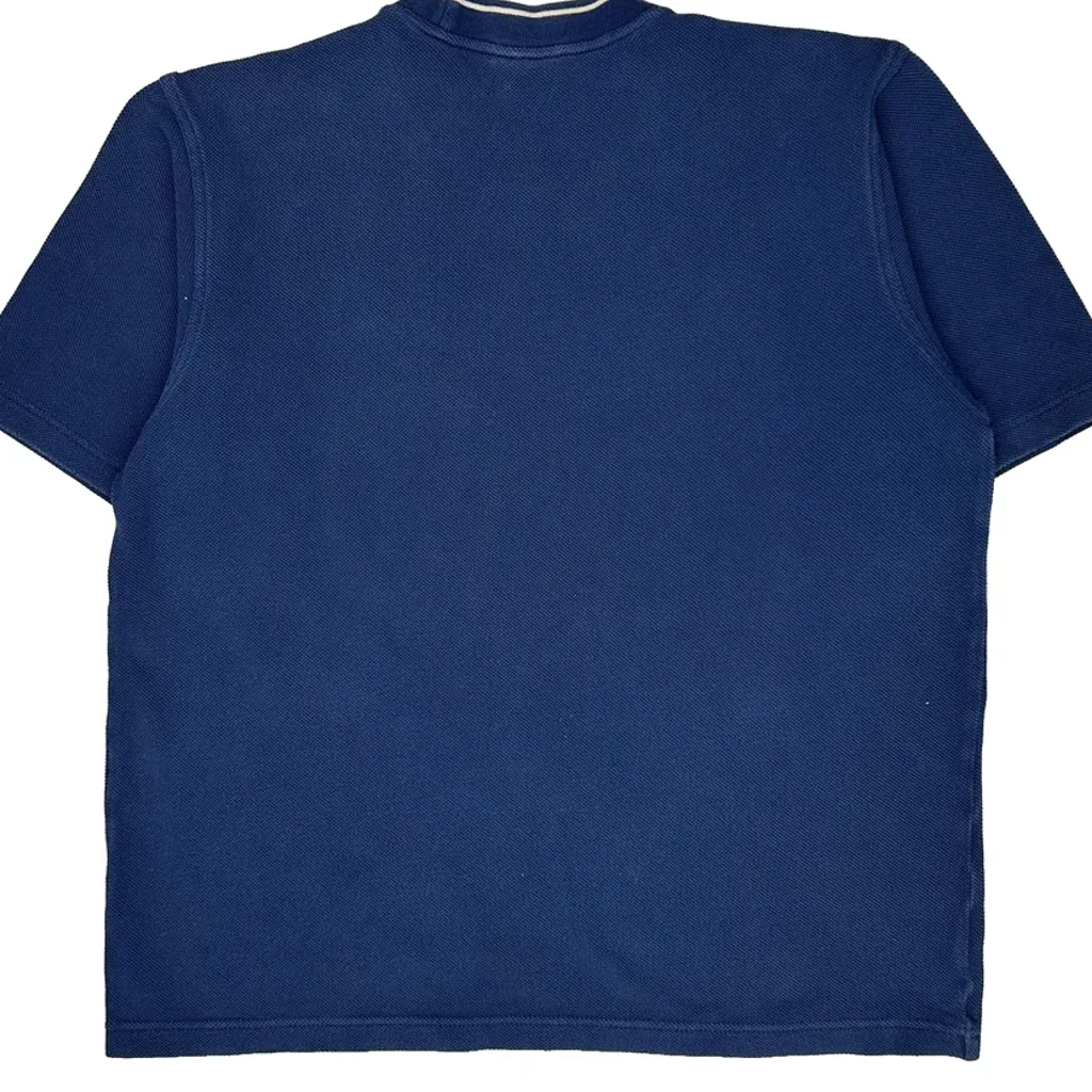 Adidas T-Shirt - Large Blue Cotton - Image 7