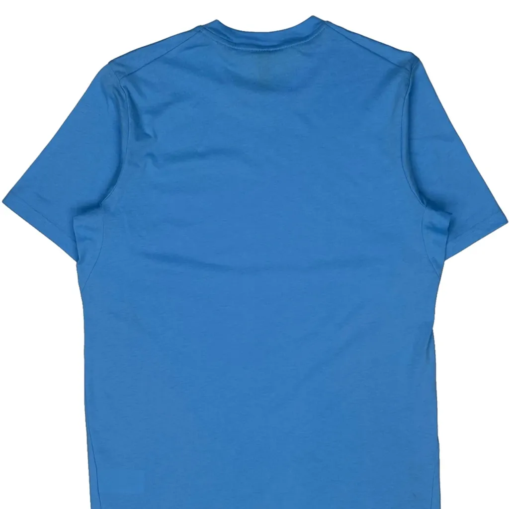 Adidas T-Shirt - Medium Blue Cotton - Image 6