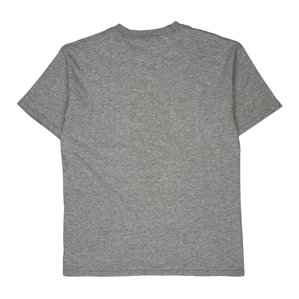 Adidas T-Shirt - Medium Grey Cotton - Image 2