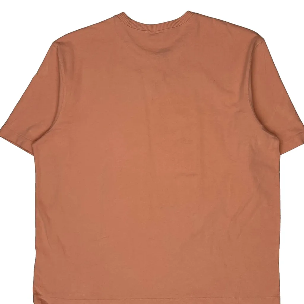 Adidas T-Shirt - XL Orange Cotton - Image 7
