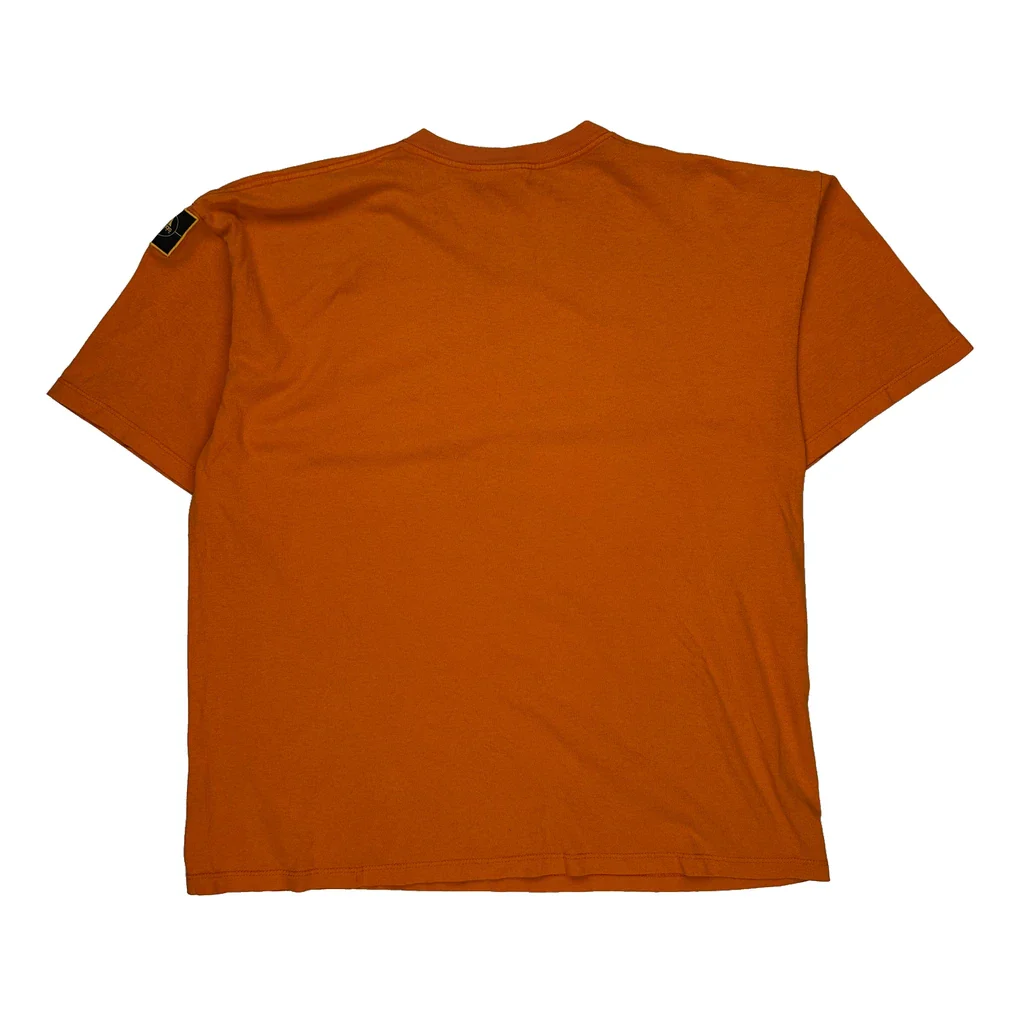 Adidas T-Shirt - XL Orange Cotton - Image 2
