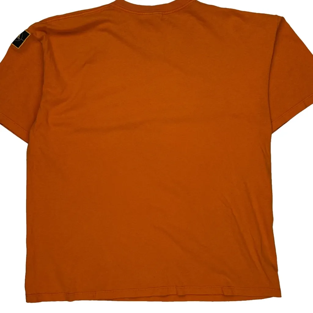 Adidas T-Shirt - XL Orange Cotton - Image 6