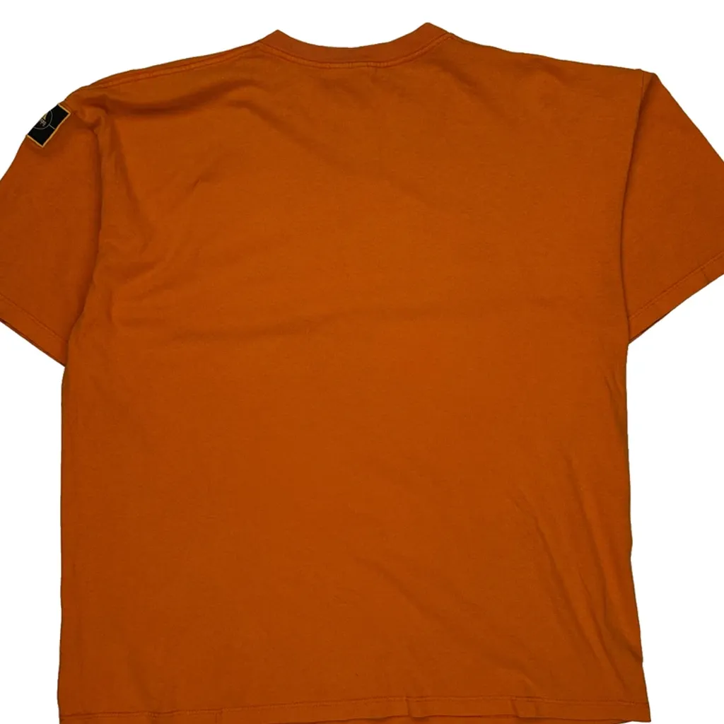 Adidas T-Shirt - XL Orange Cotton - Image 7
